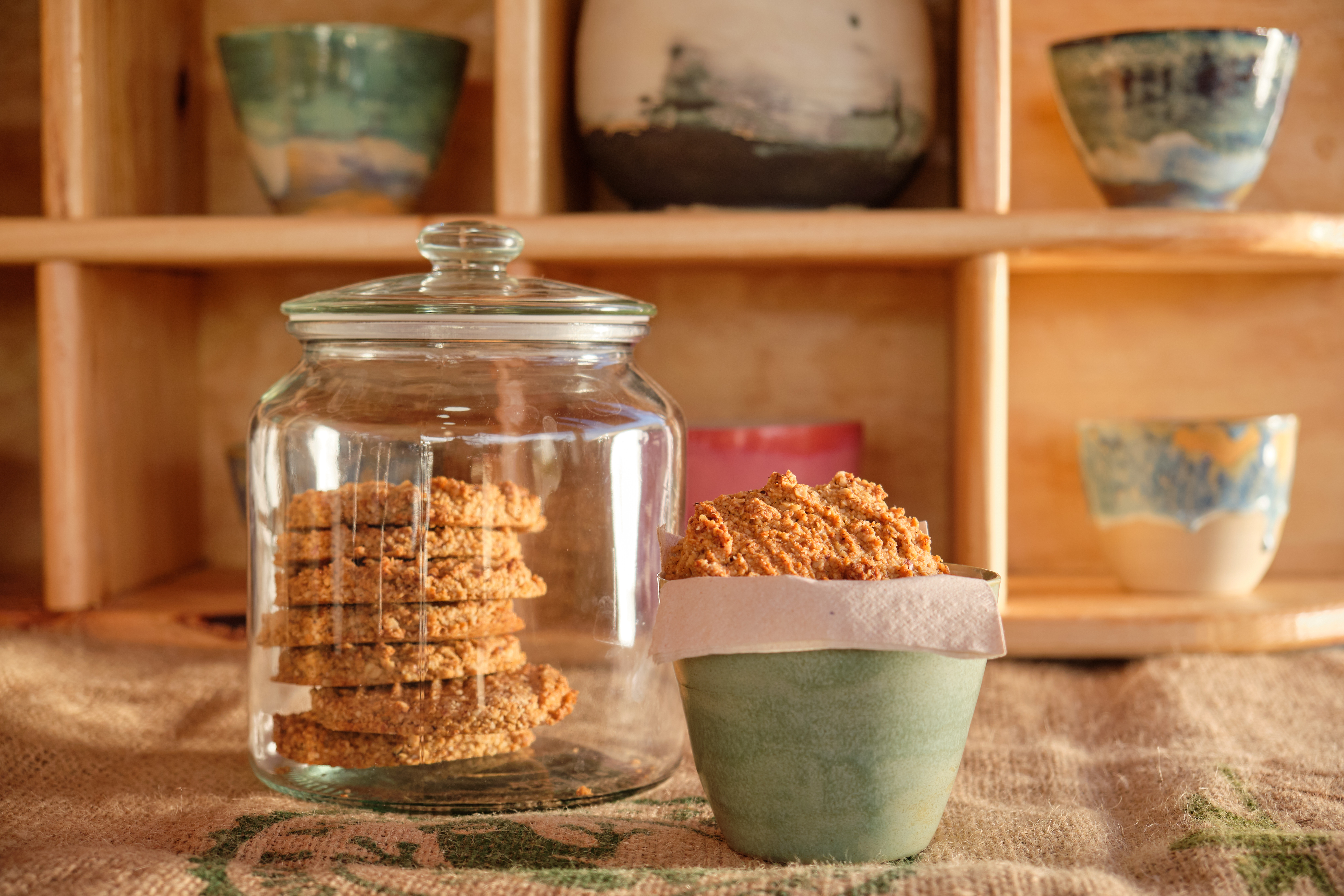 Cookies d’avellana i civada